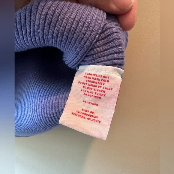 Ruby Rd Ribbed Sweater - Picture 5 of 6